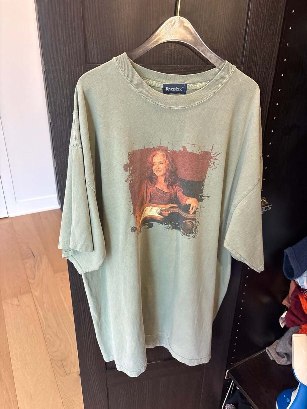 Vintage Rivers End Bonnie Raitt Souls Alike Concert T-Shirt